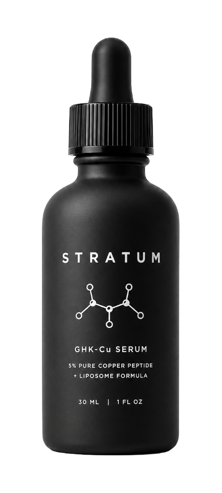 Stratum GHK-Cu Serum bottle